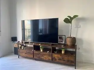 Sala de estar de Apartamento en venta en Reus con Parquet, Amueblado y Balcón