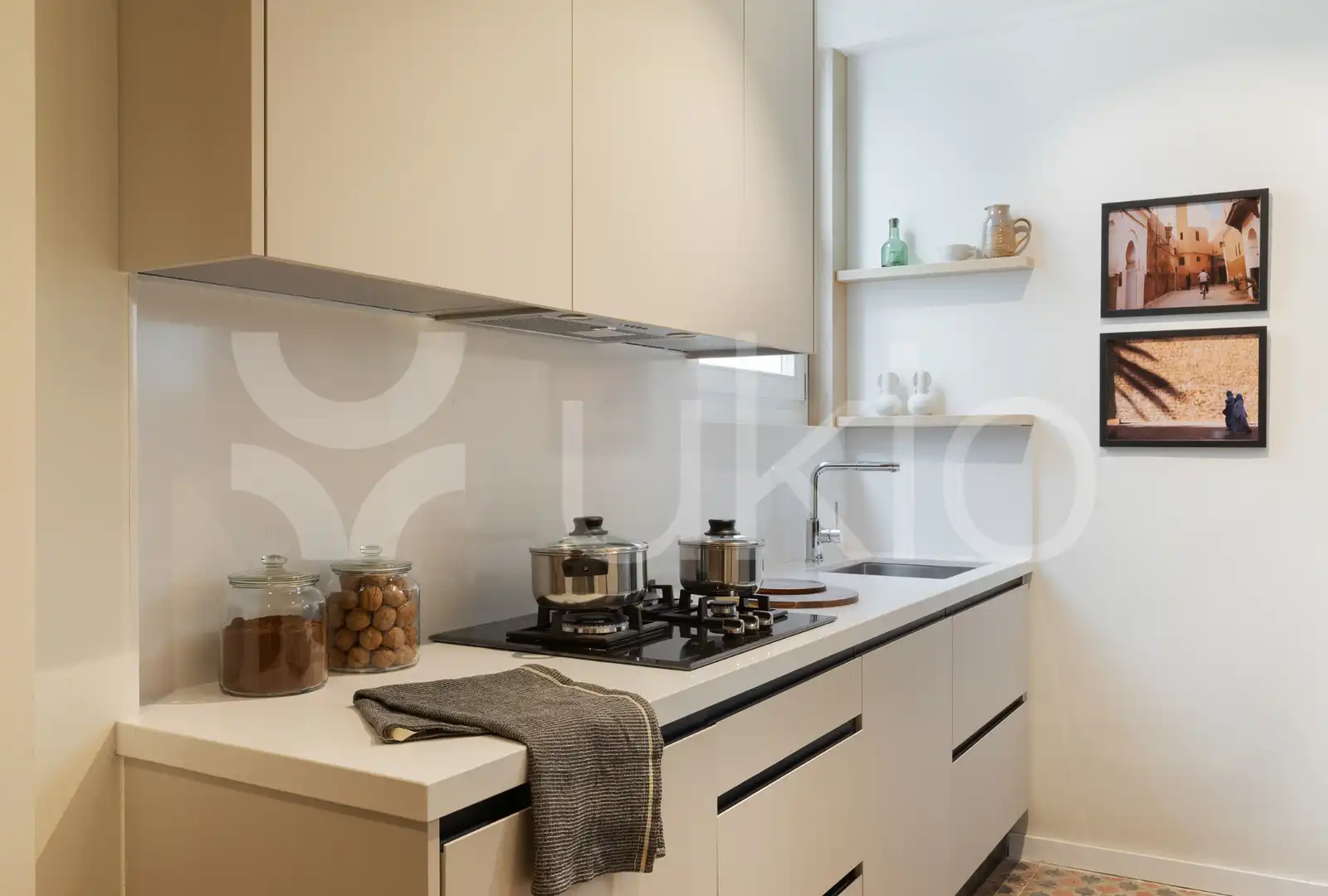 Appartement compact avec terrasse à louer à Carrer Gran de Gràcia, imagen 2