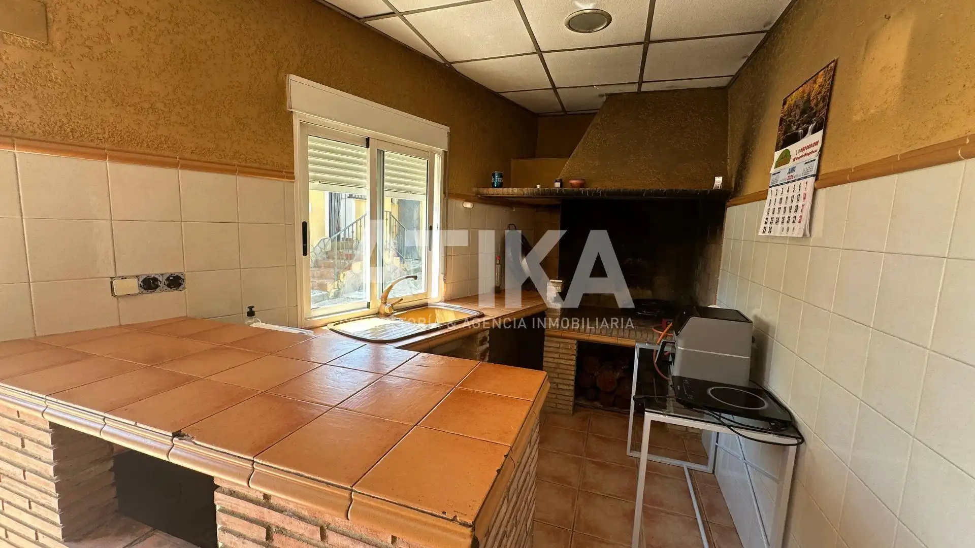 Cocina de Casa o chalet en venta en Ontinyent con Aire acondicionado, Jardín privado y Trastero