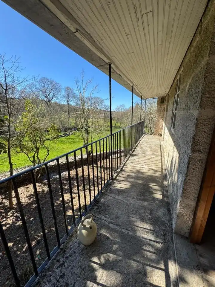 Balcony of Country homes for sale in O Irixo  with Private garden