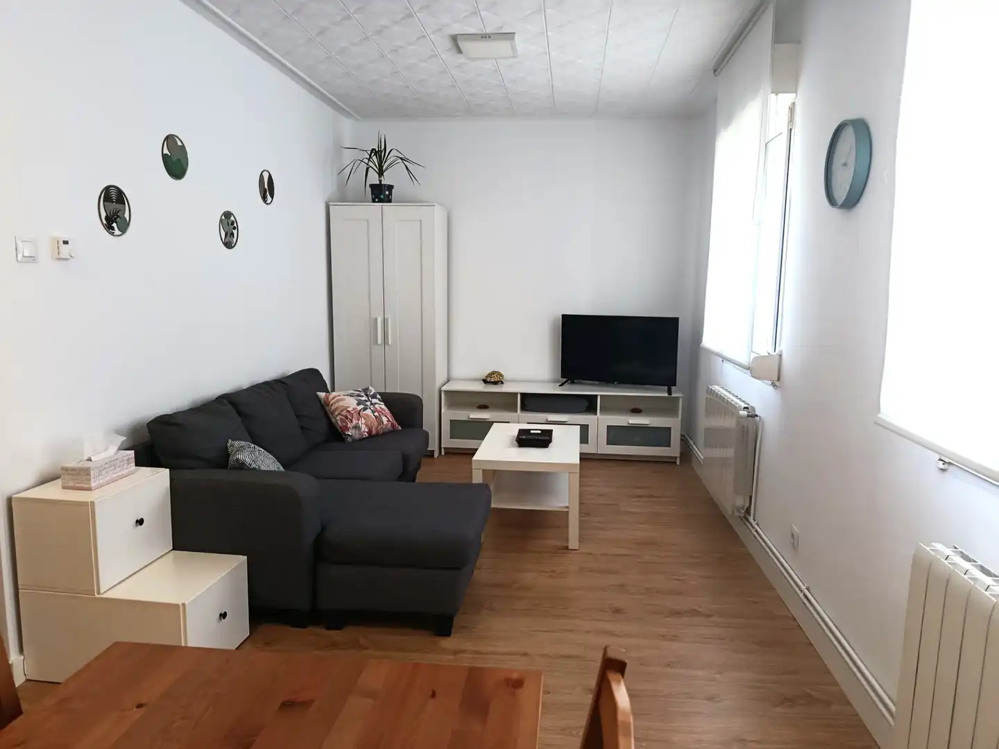 Sala de estar de Piso de alquiler en Santander con Calefacción, Amueblado y Lavadora