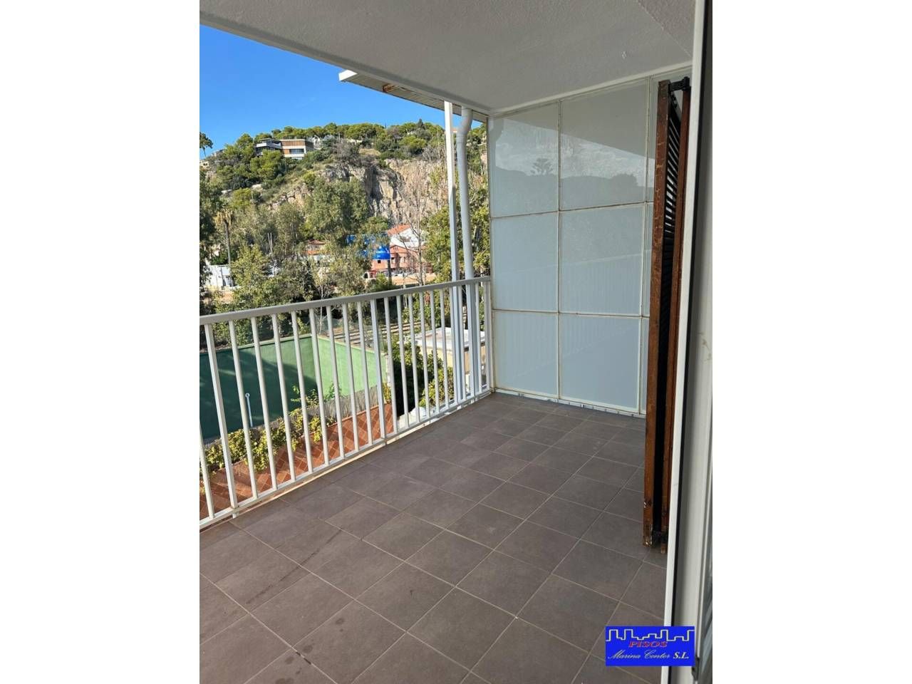 Balcony of Flat for sale in Castelldefels  with Parquet flooring, Terrace and Storage room