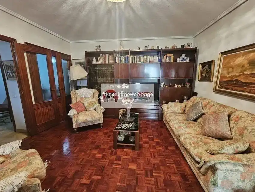 Sala de estar de Piso en venta en Valencia con Aire acondicionado, Calefacción y Parquet