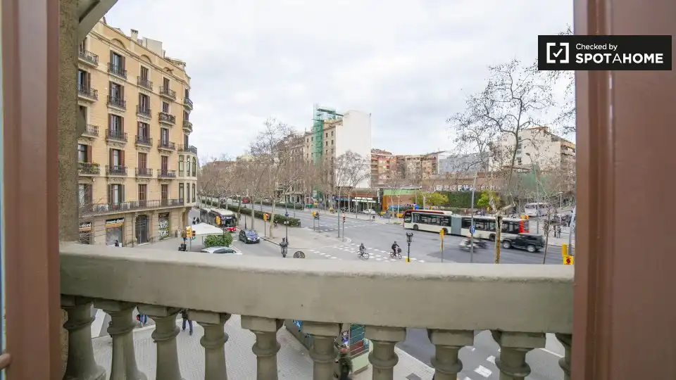 Vista exterior de Piso para compartir en Barcelona con Aire acondicionado, Calefacción y Amueblado