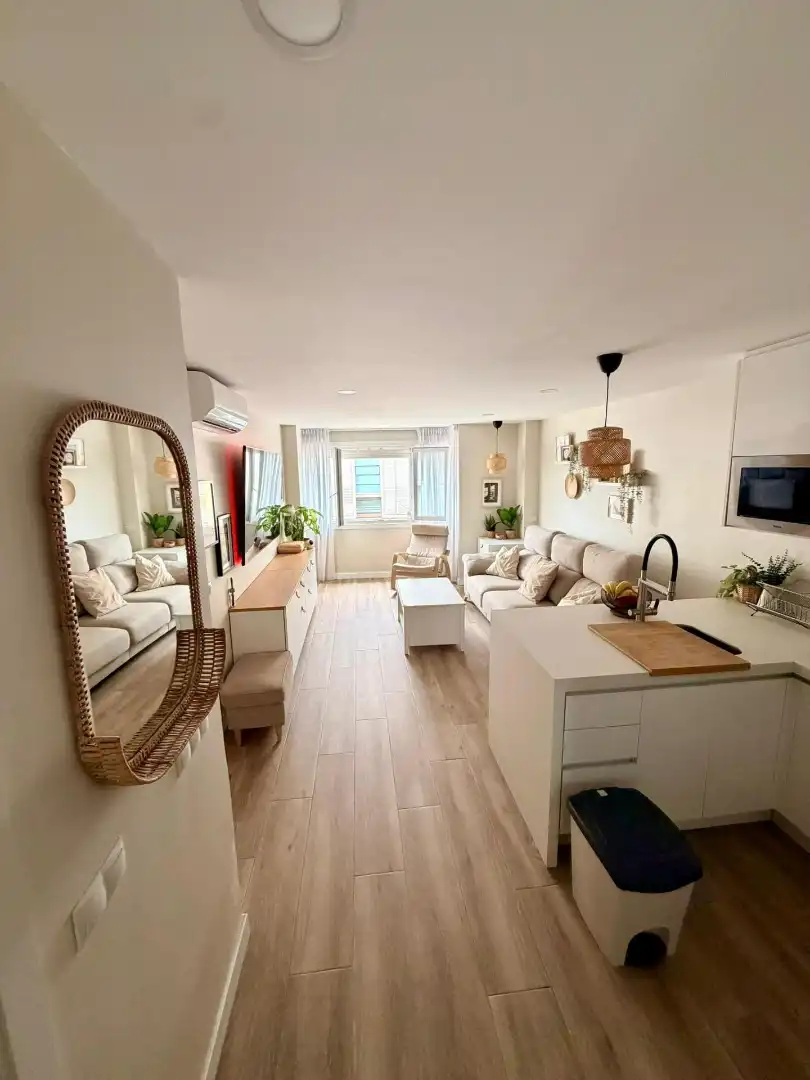 Sala de estar de Piso en venta en  Palma de Mallorca con Amueblado