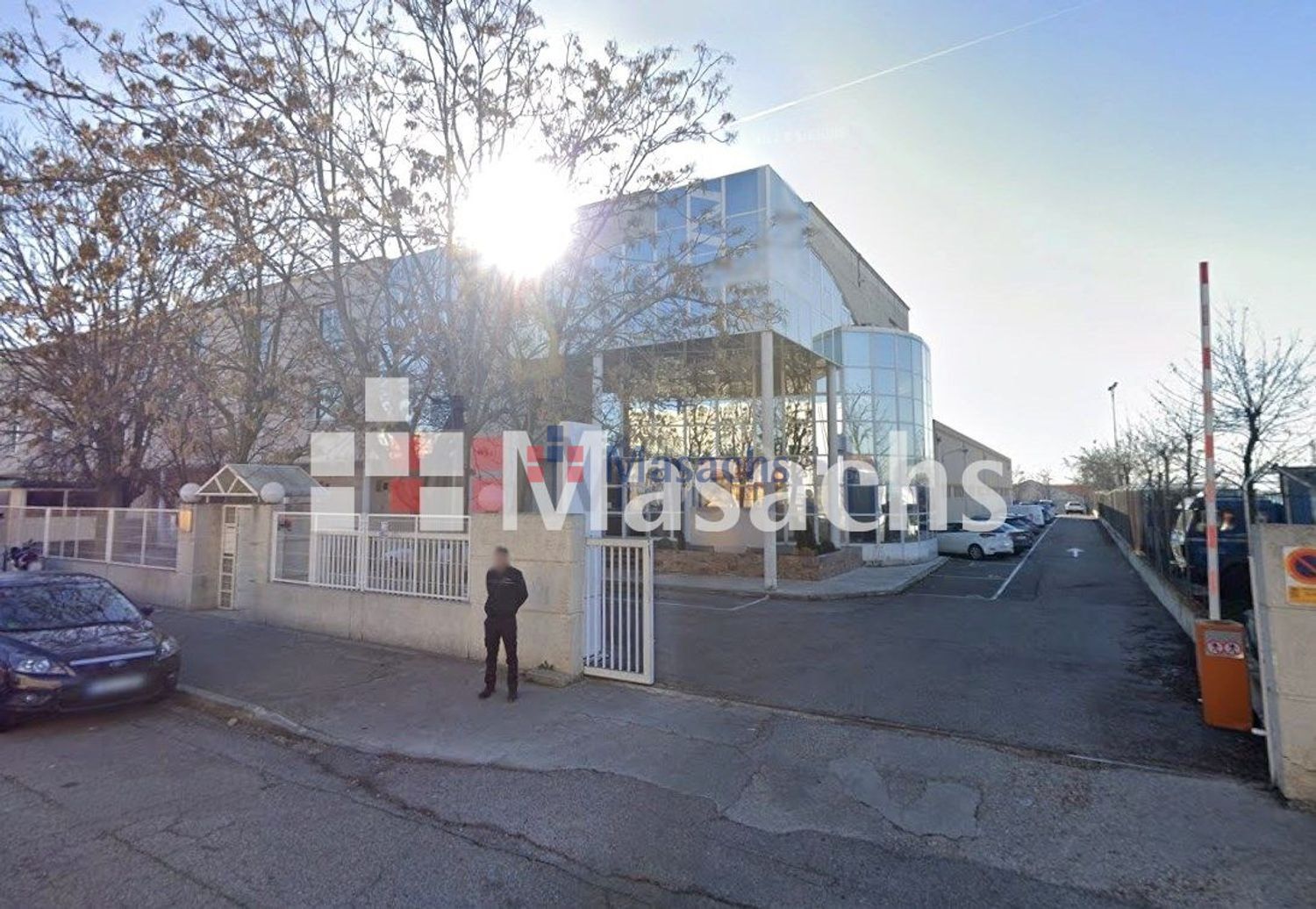 Exterior view of Industrial buildings for sale in Getafe