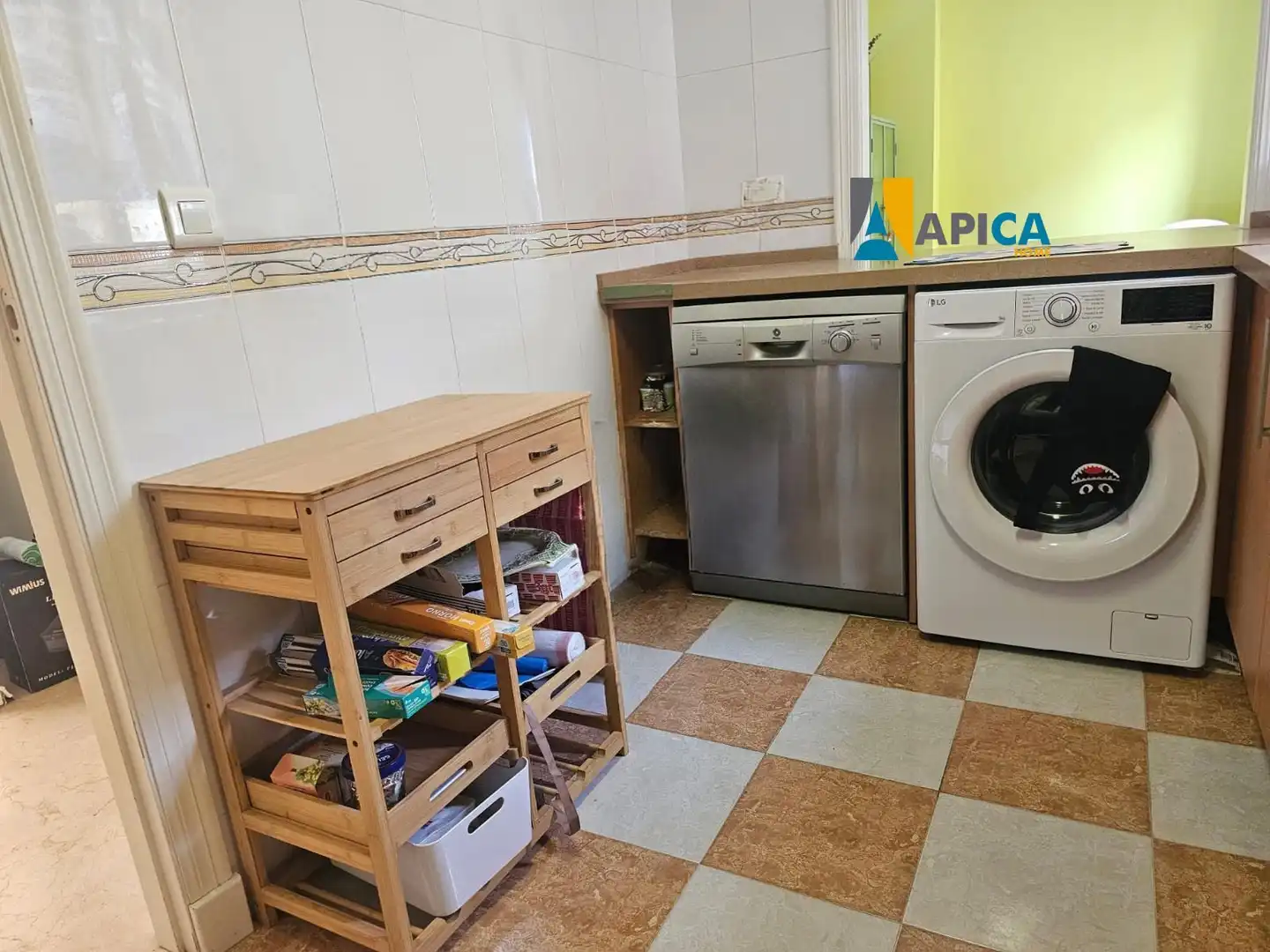Kitchen of Flat for sale in Manilva  with Air Conditioner, Swimming Pool and Furnished