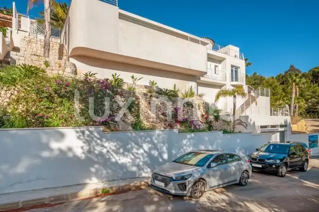 Vista exterior de Casa o chalet en venta en Altea con Aire acondicionado, Calefacción y Terraza