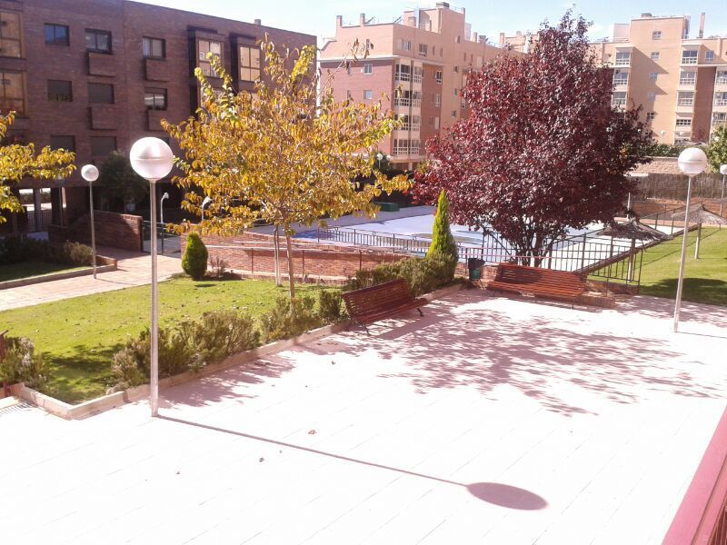 Exterior view of Flat to rent in  Madrid Capital  with Air Conditioner and Heating