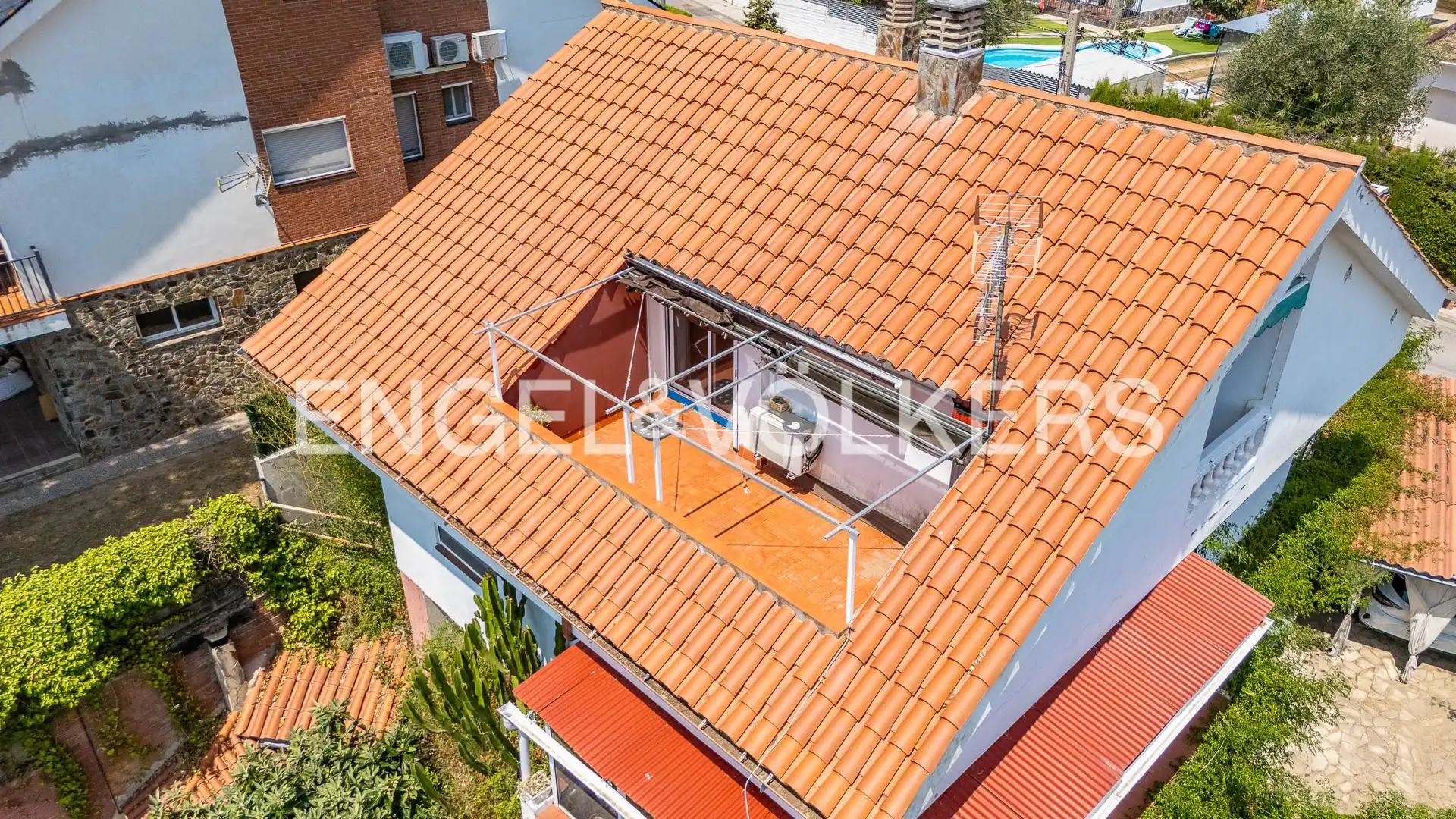 Terrassa de Casa o xalet en venda en Castellar del Vallès amb Aire condicionat, Calefacció i Terrassa