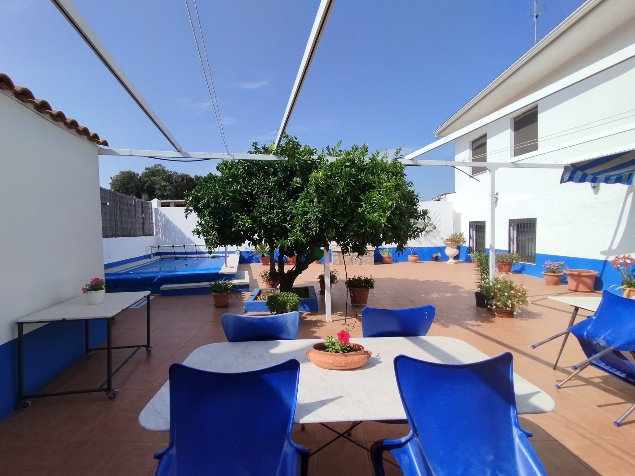 Terraza de Casa o chalet en venta en Aljucén