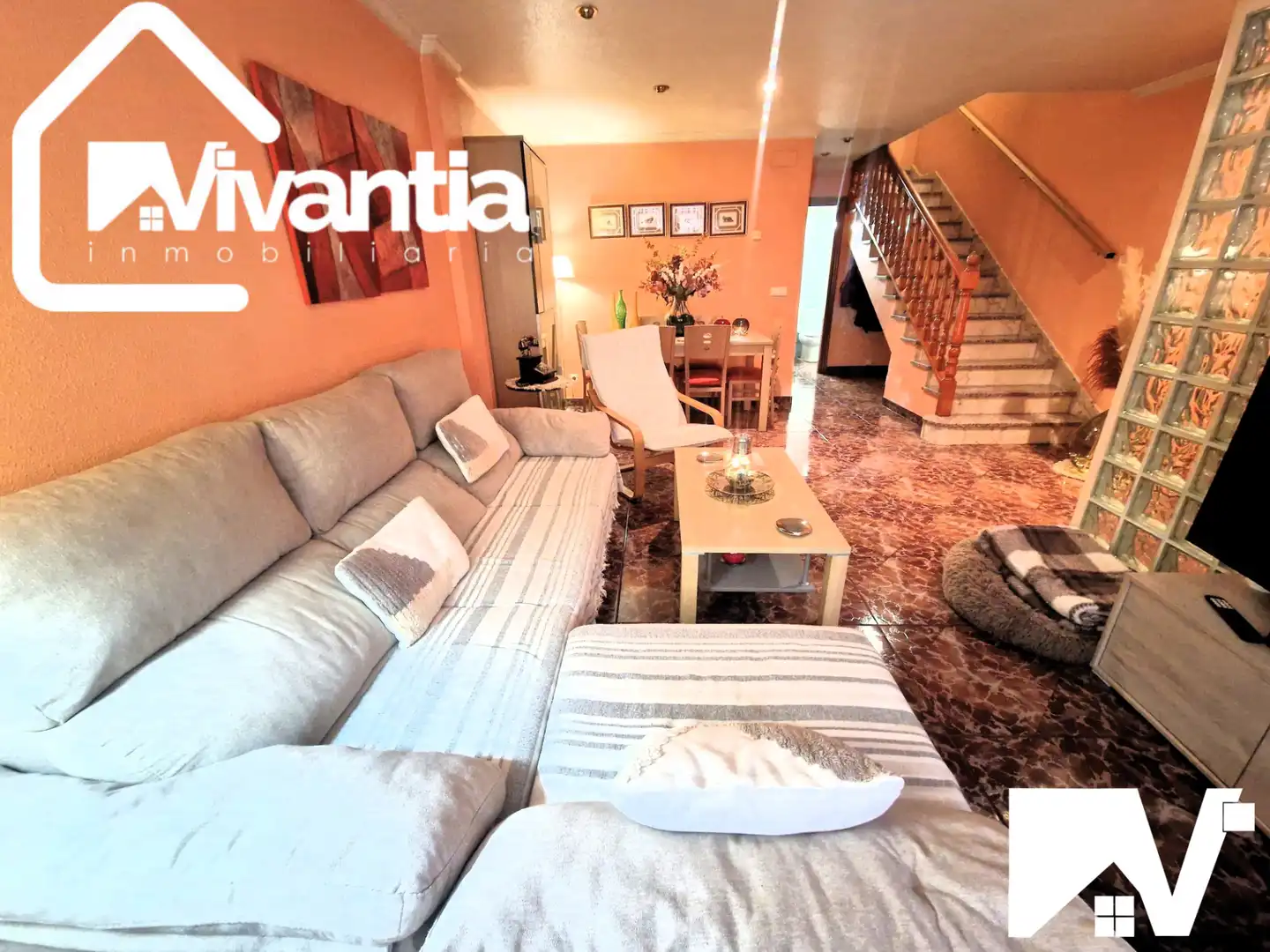 Sala de estar de Dúplex en venta en Lorca con Calefacción, Terraza y Trastero