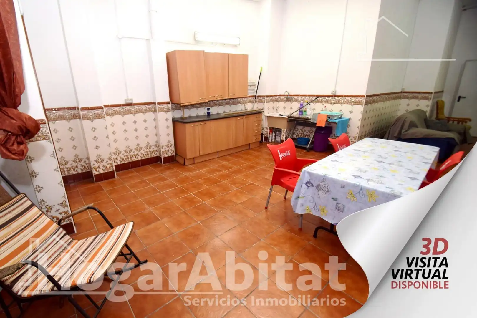 Cuina de Pis en venda en Burriana / Borriana amb Aire condicionat, Calefacció i Moblat