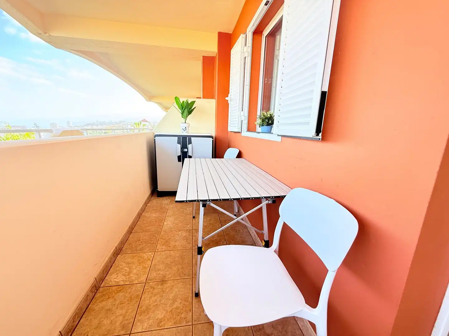 Terrasse von Wohnungen zur Miete in Puerto de la Cruz mit Terrasse, Abstellraum und Möbliert