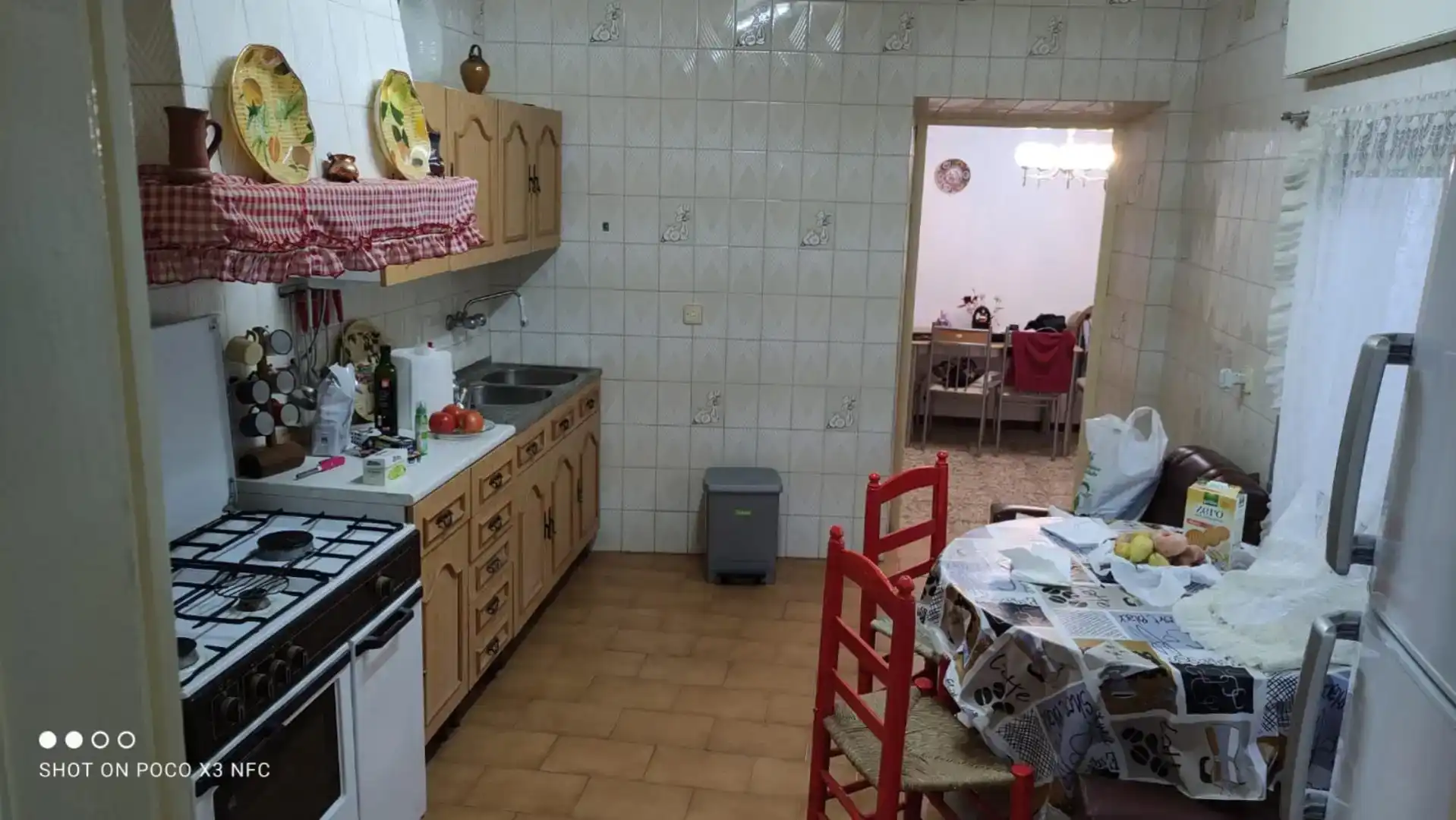 Cocina de Planta baja en venta en Puebla del Maestre con Amueblado, Horno y Lavadora