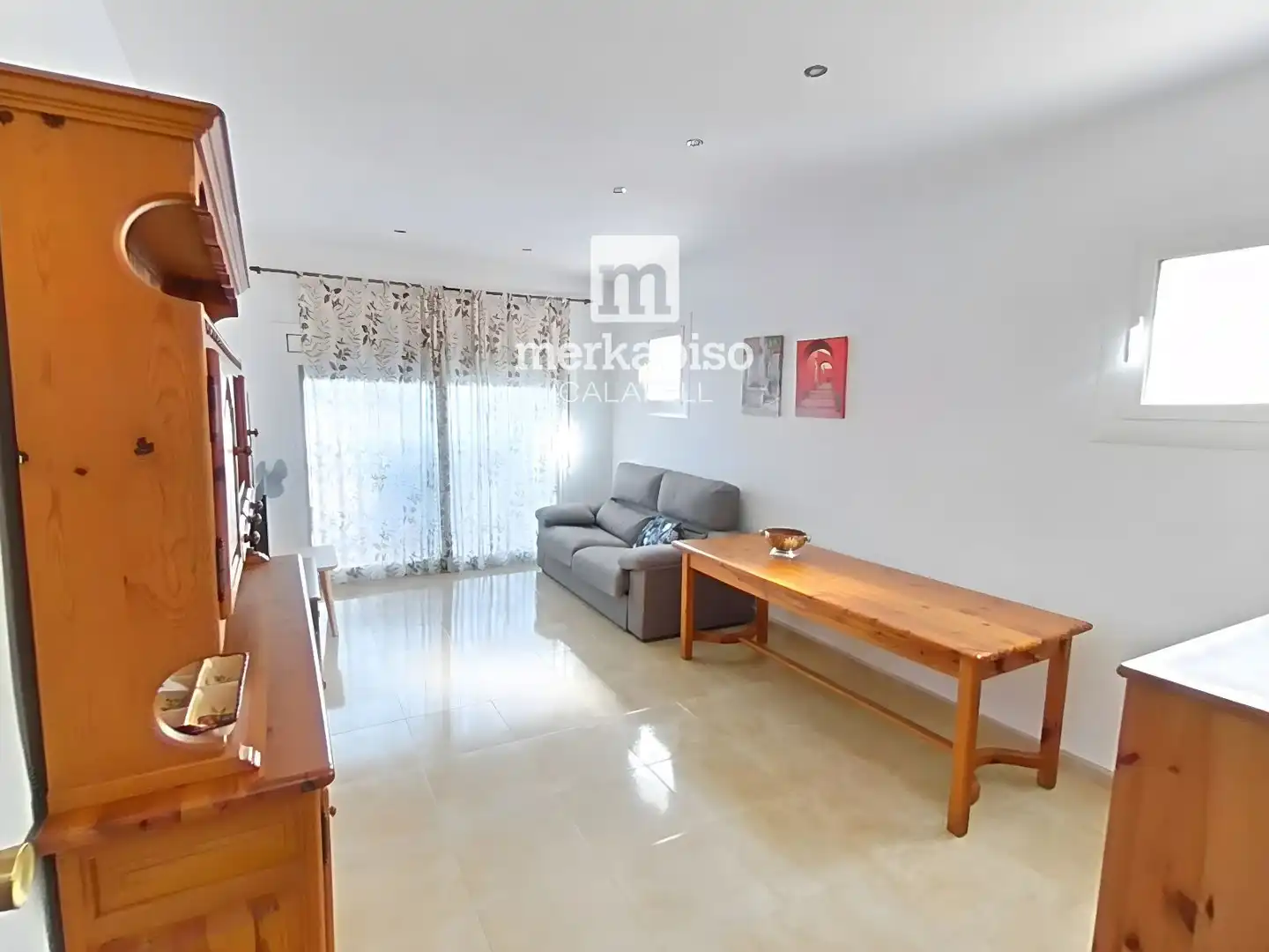 Sala de estar de Casa adosada en venta en Cunit Residencial