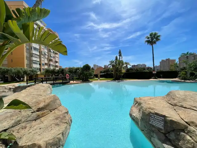 Schwimmbecken von Wohnung zur Miete in Alicante / Alacant mit Klimaanlage, Heizung und Möbliert