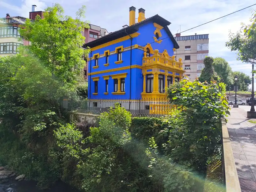 Vista exterior de Casa o chalet en venta en Nava con Amueblado