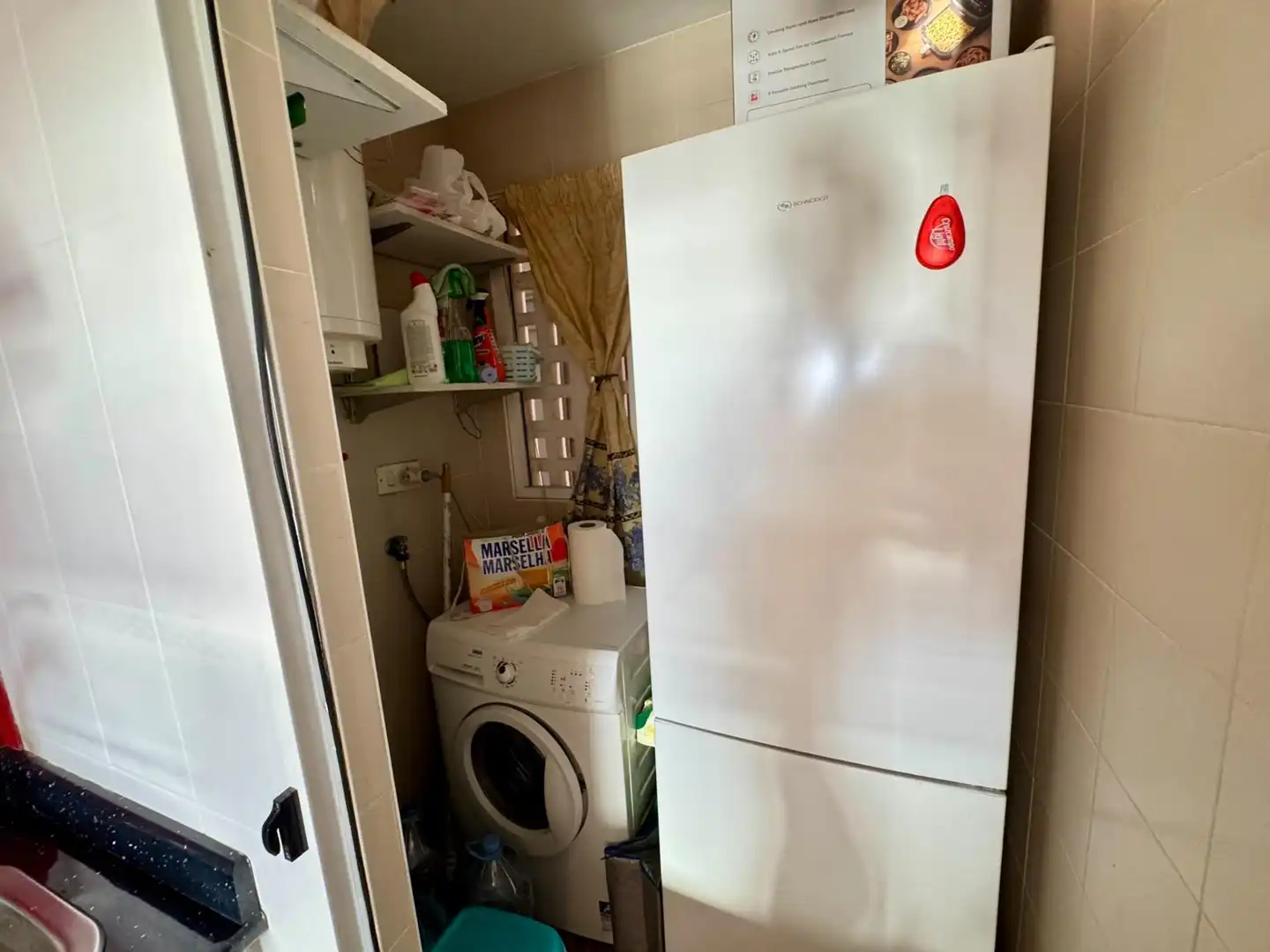 Cocina de Apartamento de alquiler en Elche / Elx con Aire acondicionado, Terraza y Amueblado