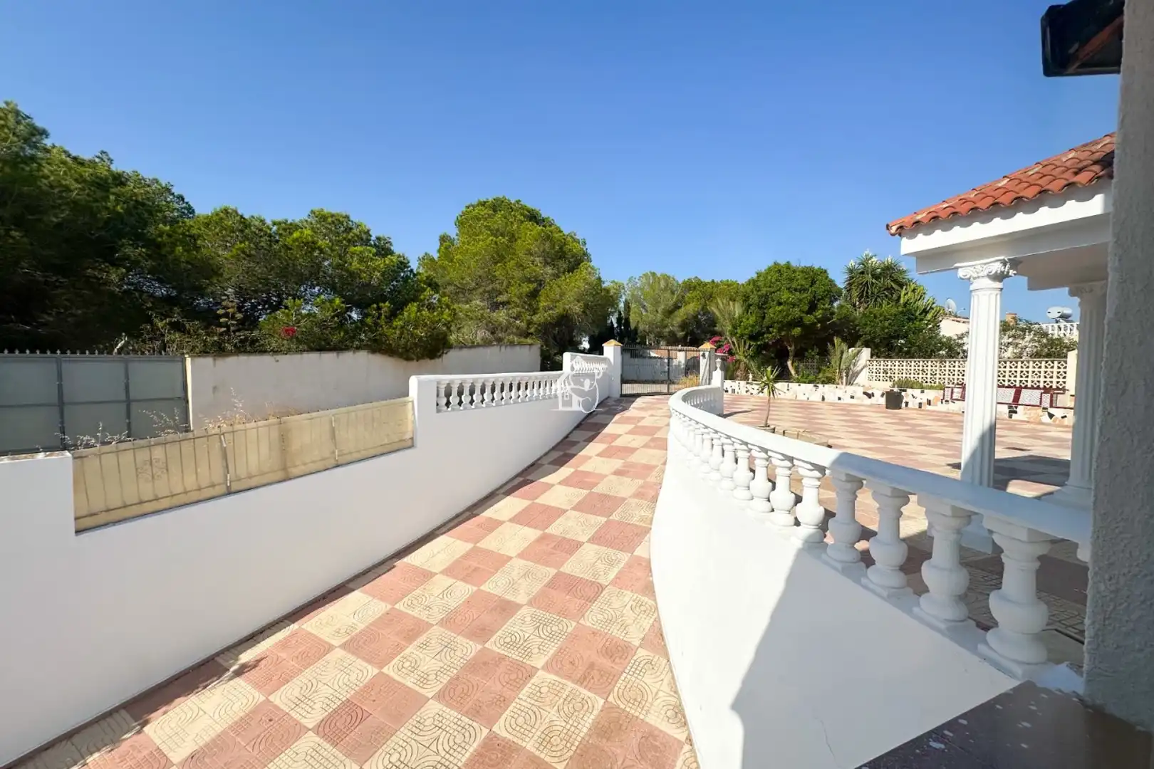 Terrasse von Country house zur Miete in Pilar de la Horadada mit Privatgarten, Terrasse und Abstellraum