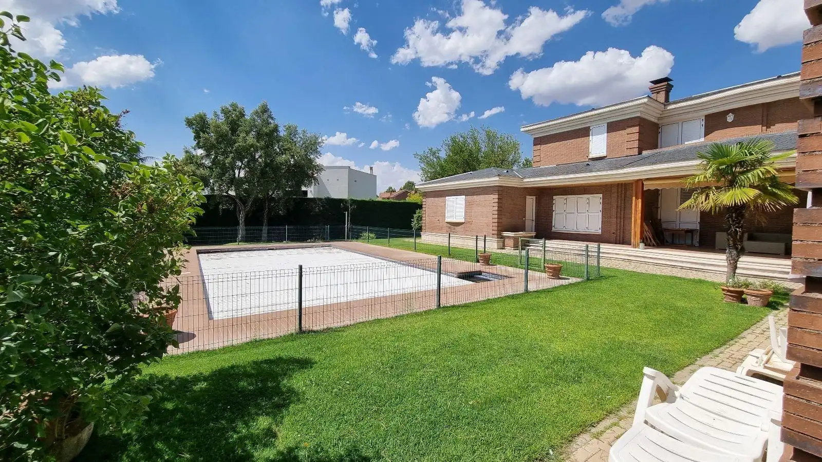 Garden of Houses for sale in Boecillo  with Private garden, Terrace and Storage room