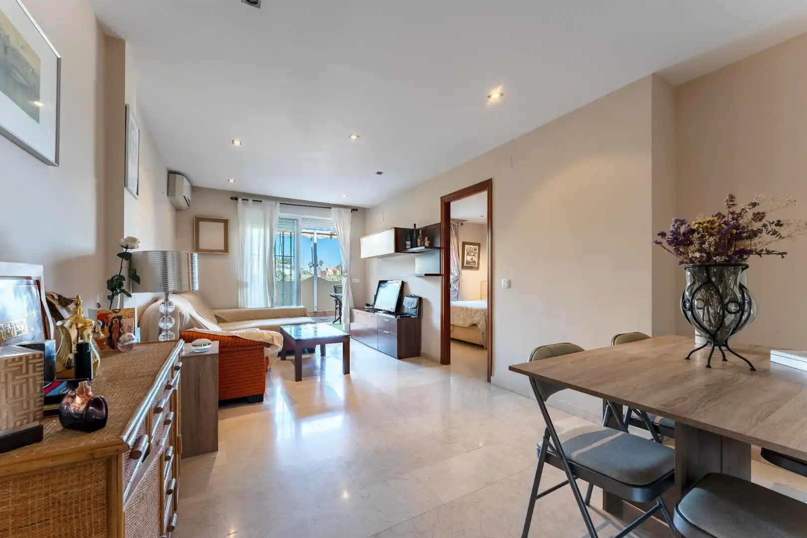 Living room of Attic for sale in Rincón de la Victoria  with Air Conditioner, Heating and Terrace