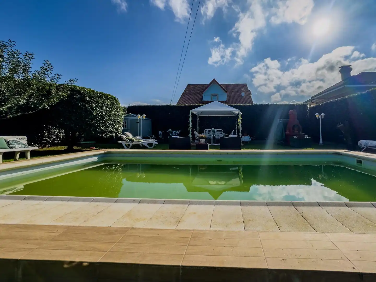 Piscina de Casa o xalet en venda en Camargo amb Calefacció, Jardí privat i Piscina