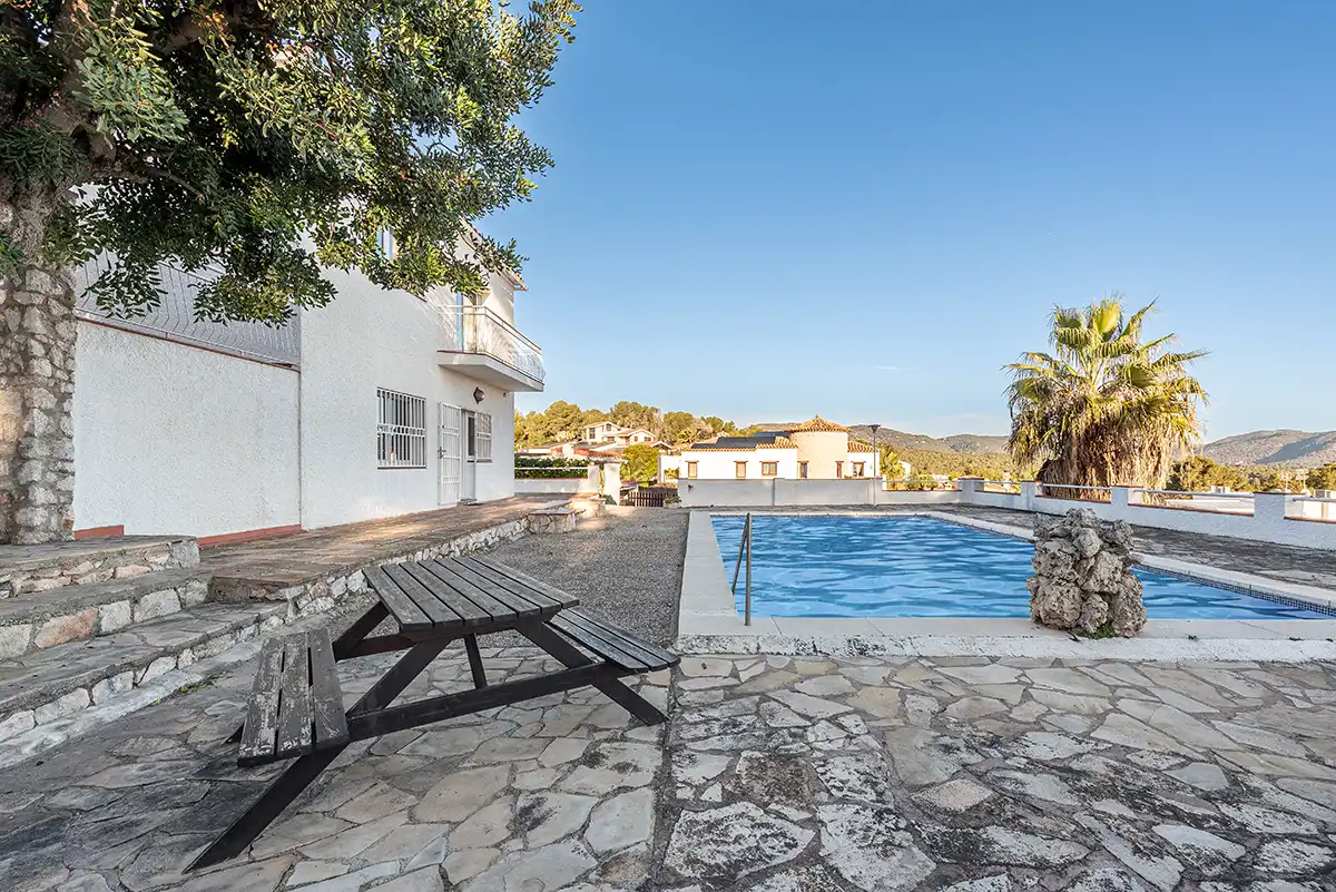 Swimming pool of Houses for sale in Sant Pere de Ribes  with Heating, Terrace and Swimming Pool
