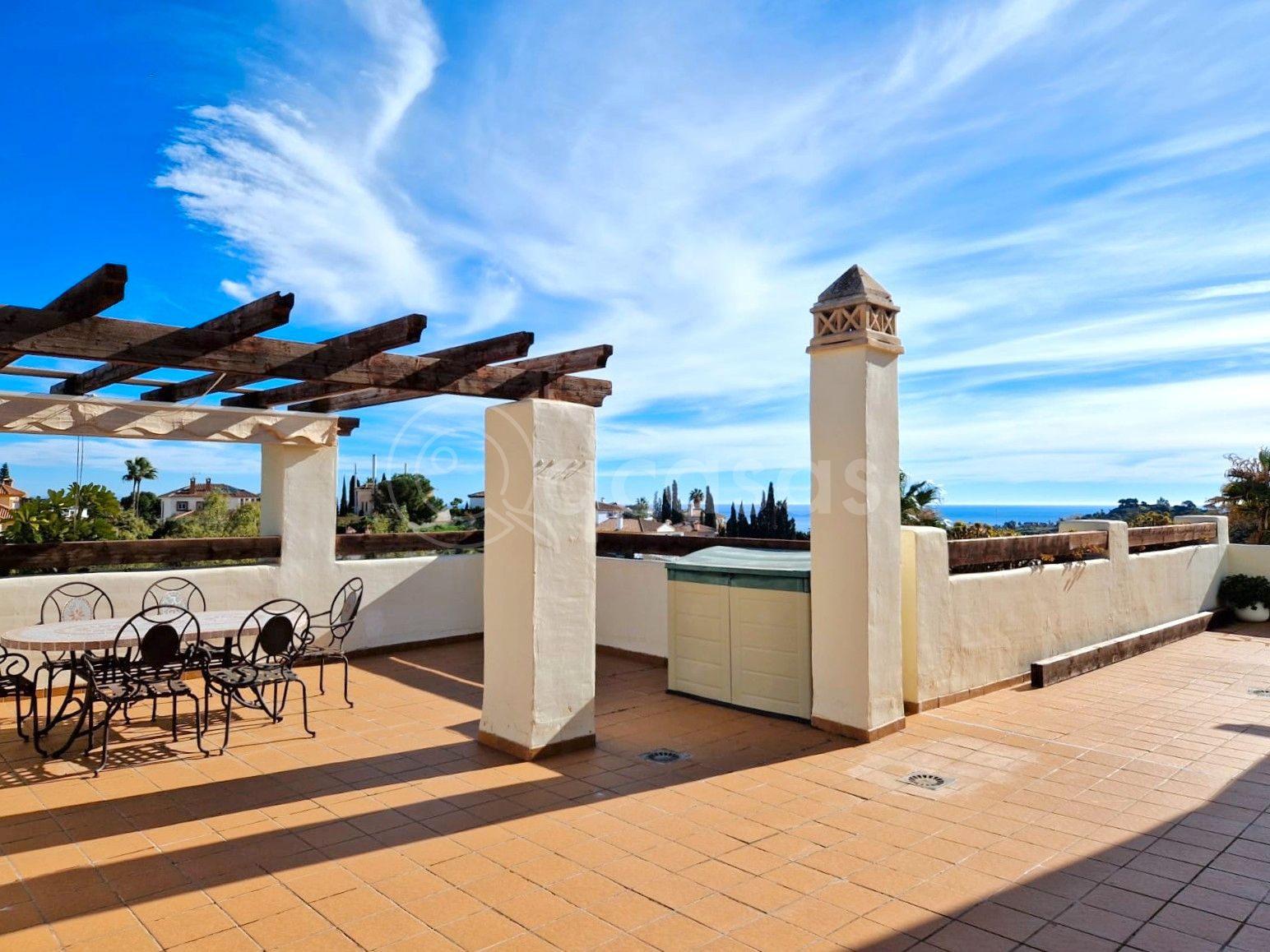 Terrace of Attic for sale in Benalmádena  with Air Conditioner, Heating and Terrace