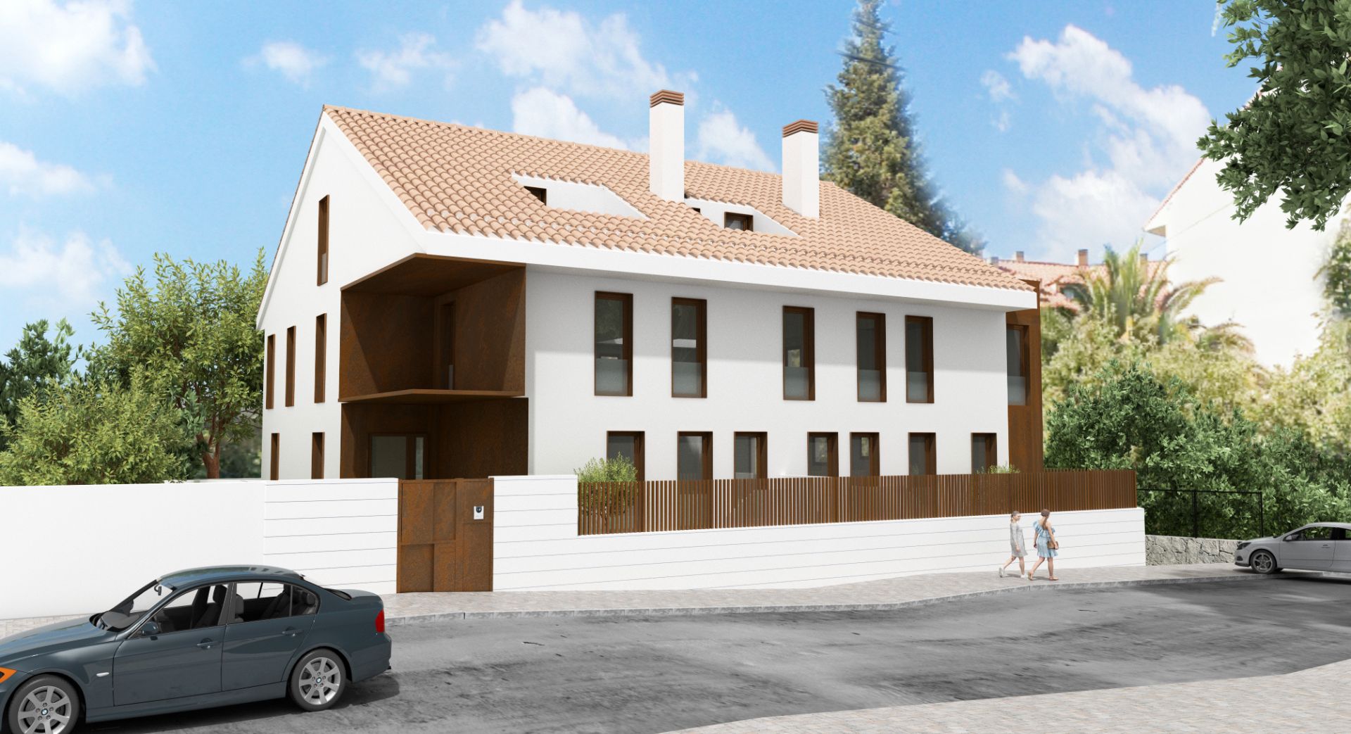 Exterior view of Apartment for sale in Torrelodones  with Heating, Storage room and Oven