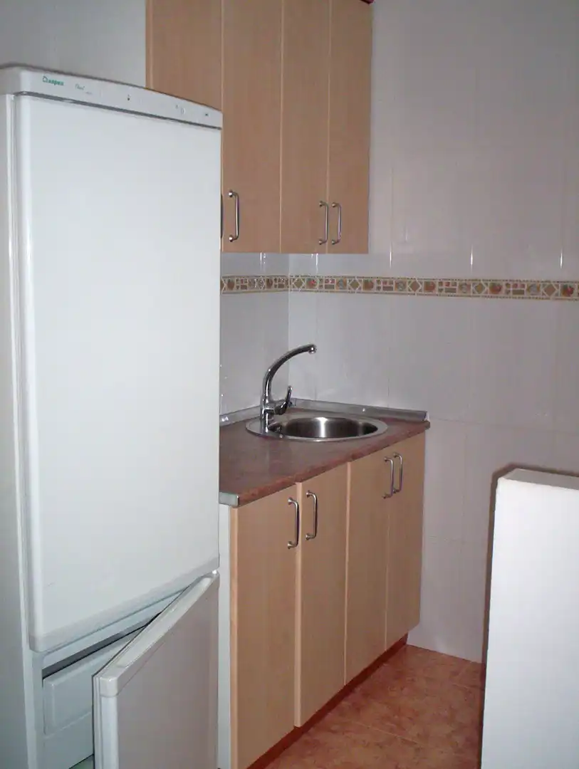Kitchen of Flat for rent in Zaragoza  with Heating, Parquet flooring and Furnished