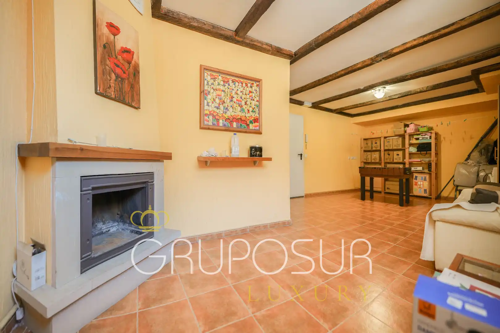 Sala d'estar de Casa adosada en venda en Valladolid amb Aire condicionat, Calefacció i Jardí privat