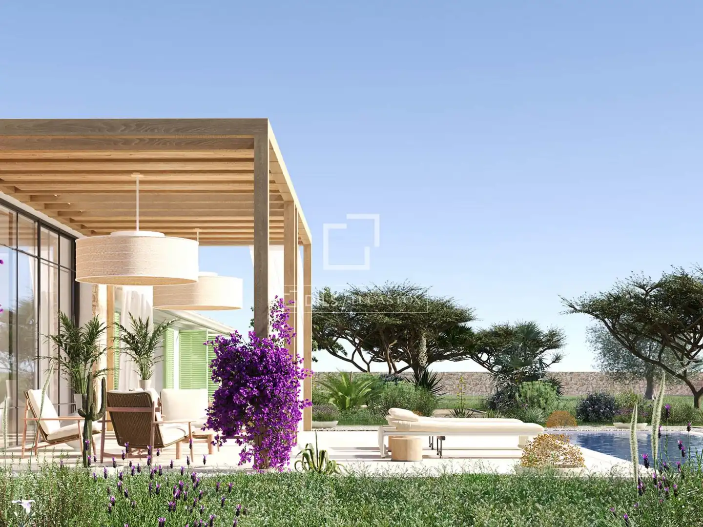 Terraza de Casa o chalet en venta en Llucmajor con Aire acondicionado, Calefacción y Jardín privado