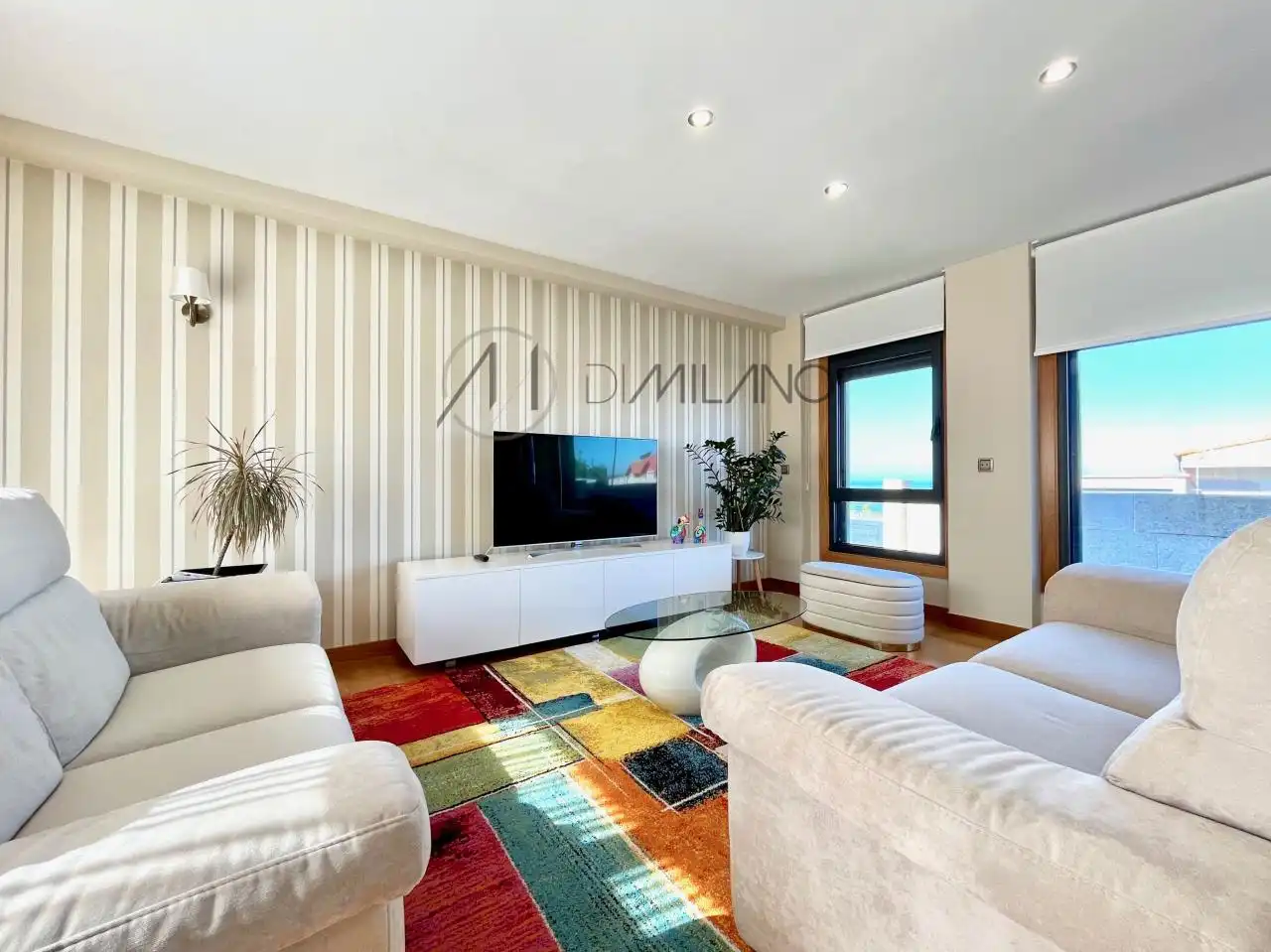 Living room of Houses for sale in Vigo   with Heating, Private garden and Terrace