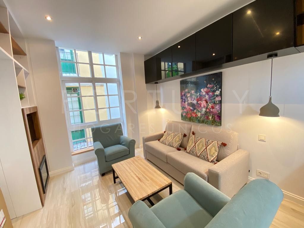 Living room of Apartment for rent in Málaga Capital  with Furnished, Oven and Washing machine