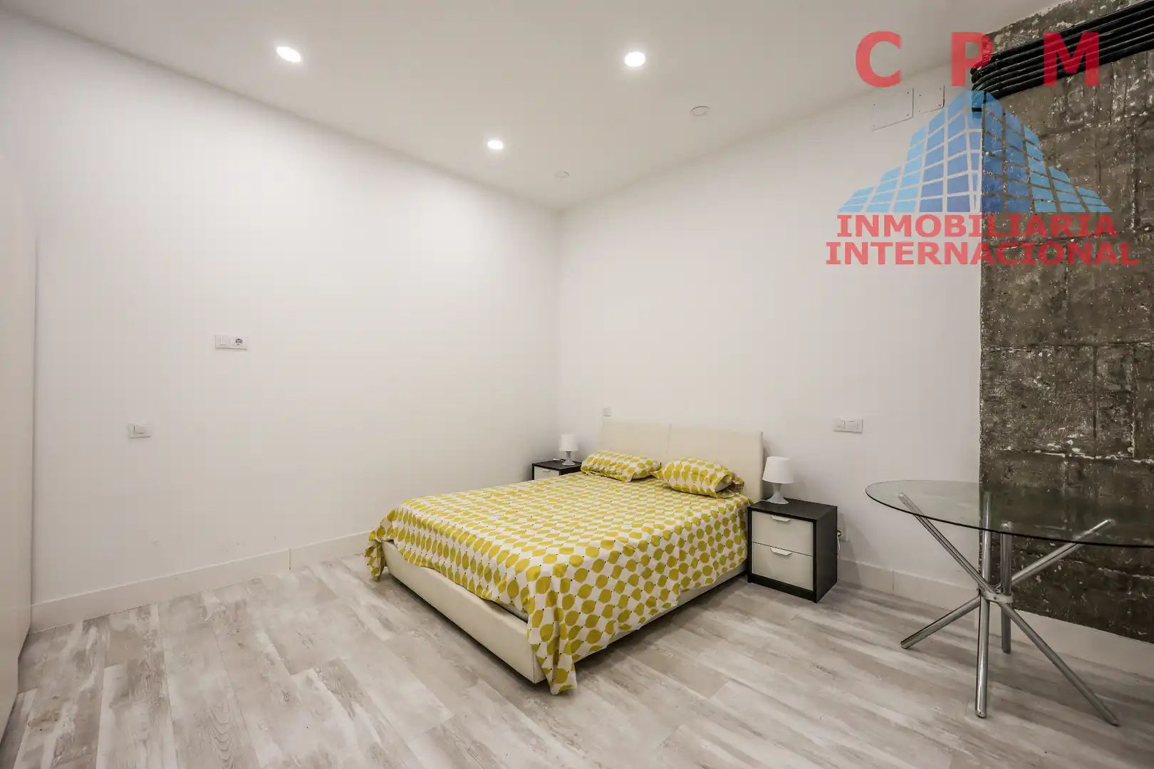 Bedroom of Flat for rent in Madrid  with Air Conditioner, Heating and Parquet flooring
