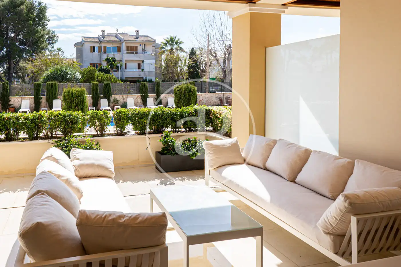 Terrasse von Wohnung zur Miete in Pollença mit Klimaanlage, Heizung und Terrasse