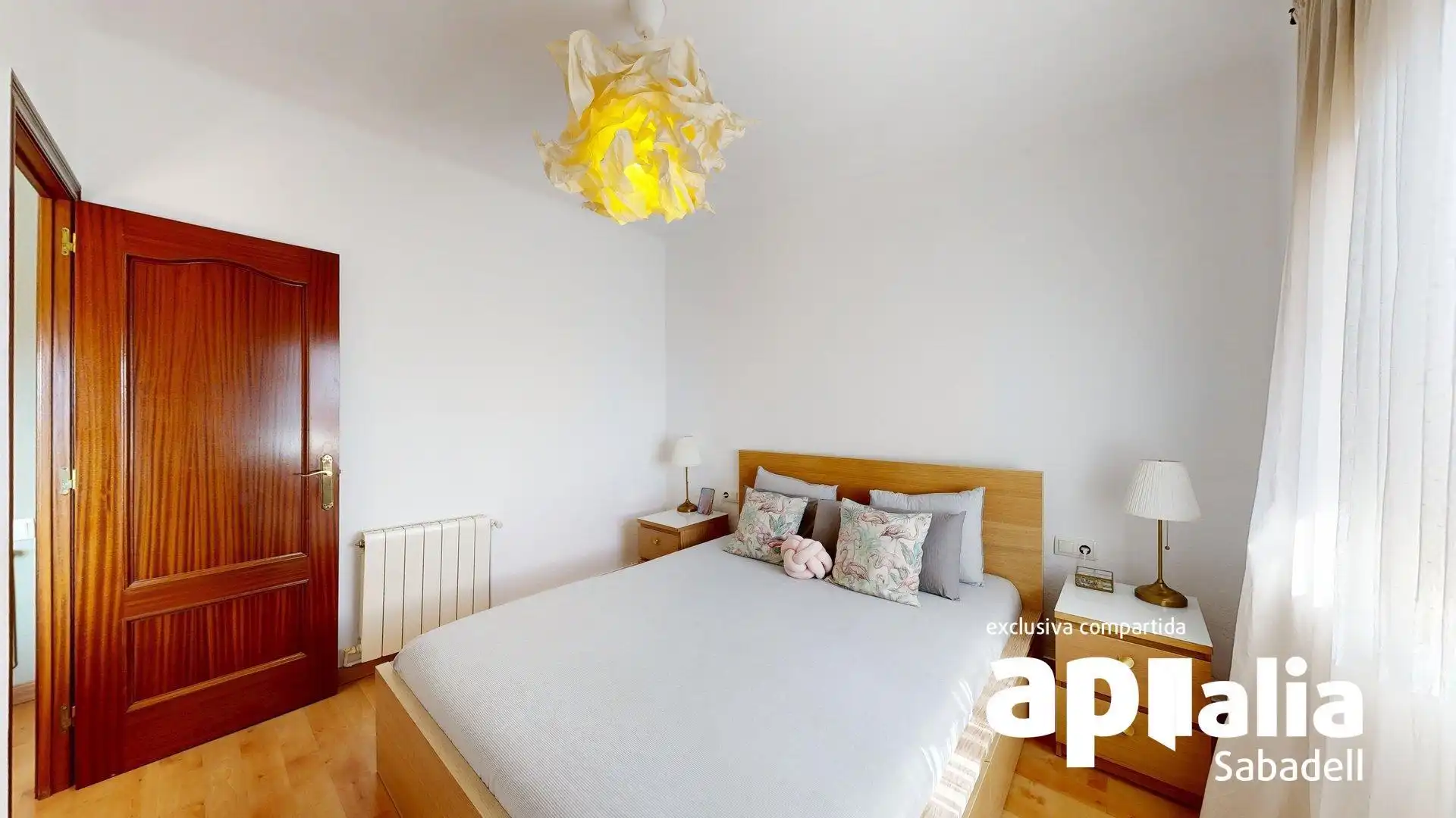 Bedroom of Flat for sale in Sabadell  with Air Conditioner, Heating and Parquet flooring