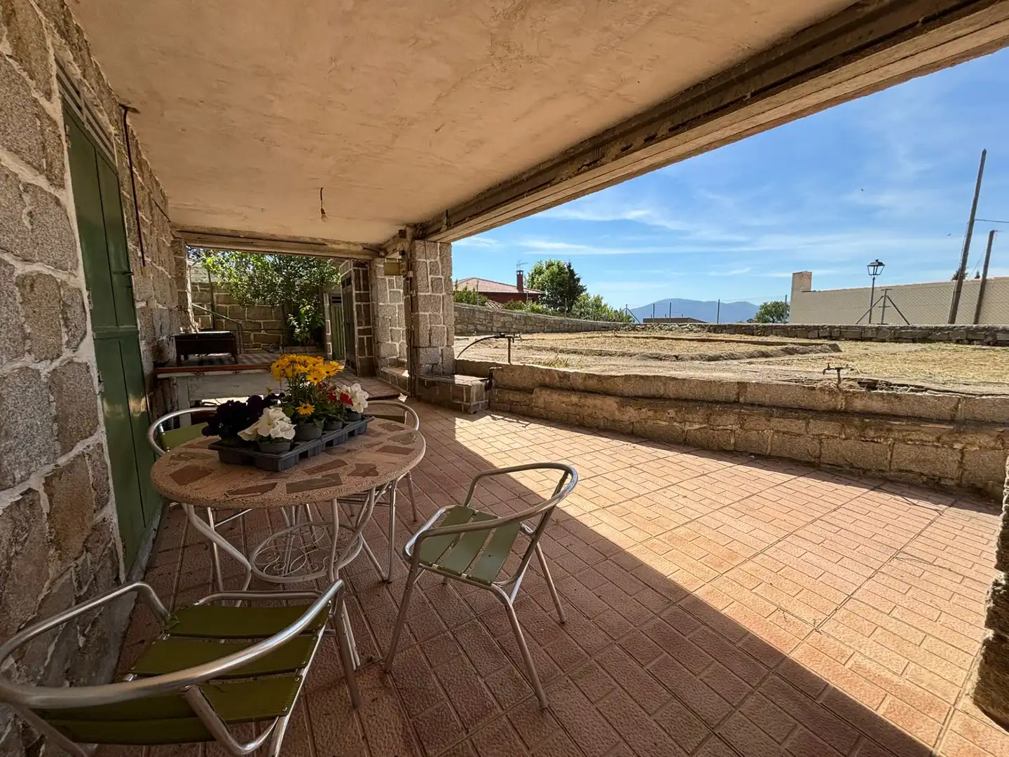 Terrassa de Casa o xalet en venda en El Barraco  amb Calefacció, Jardí privat i Terrassa
