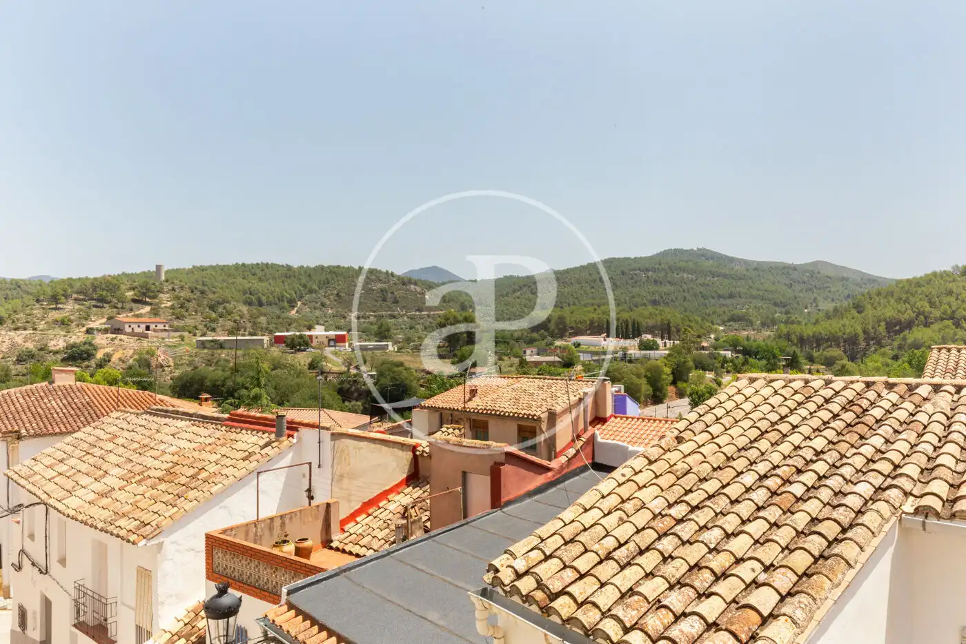 Vista exterior de Casa adosada en venda en Gaibiel amb Terrassa, Traster i Balcó