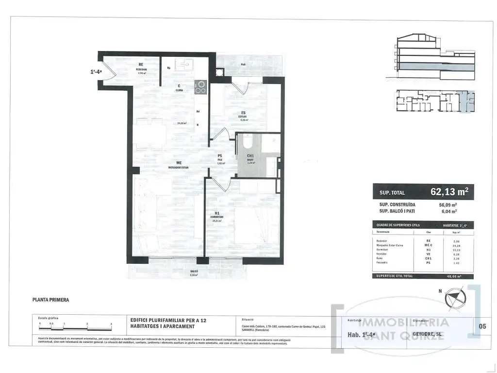 Appartement avec ascenseur à vendre à Calle Calders Dels 178, imagen 2