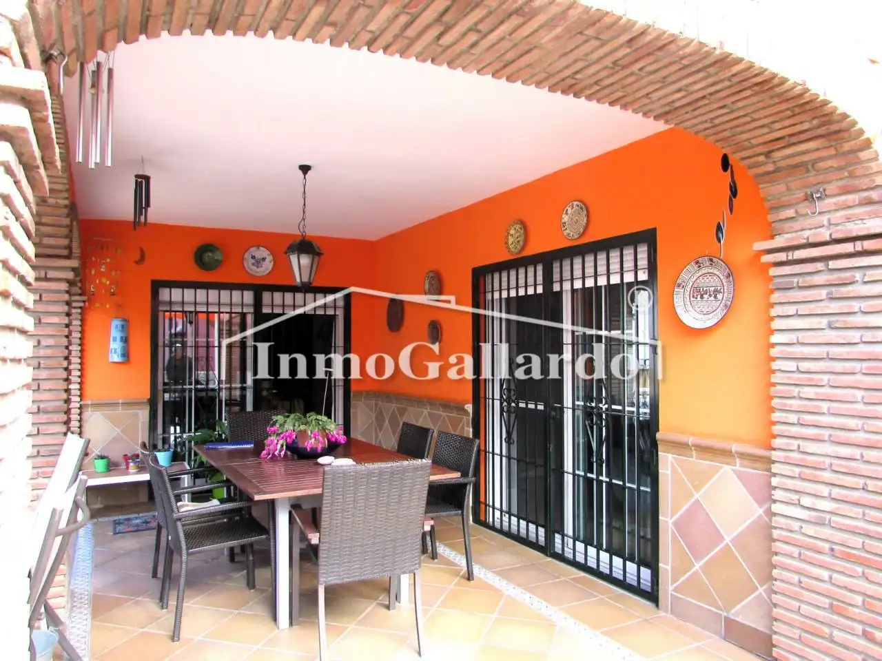 Terraza de Casa o chalet en venta en Rincón de la Victoria con Aire acondicionado, Calefacción y Jardín privado