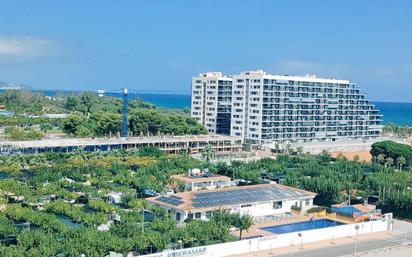 Exterior view of Apartment for sale in Oropesa del Mar / Orpesa  with Private garden, Terrace and Community pool