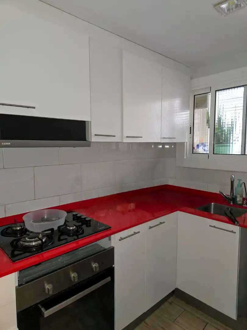 Cocina de Piso en venta en Barcelona con Aire acondicionado, Calefacción y Amueblado
