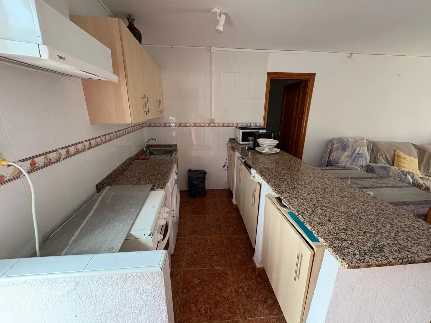 Cocina de Casa o chalet en venta en Carboneras con Aire acondicionado, Jardín privado y Terraza
