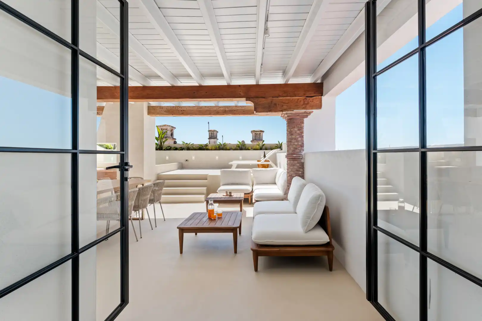 Terraza de Ático en venta en Manilva con Aire acondicionado, Terraza y Piscina