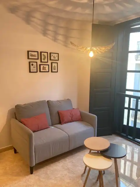 Living room of Study for rent in Ourense Capital   with Heating, Furnished and Oven