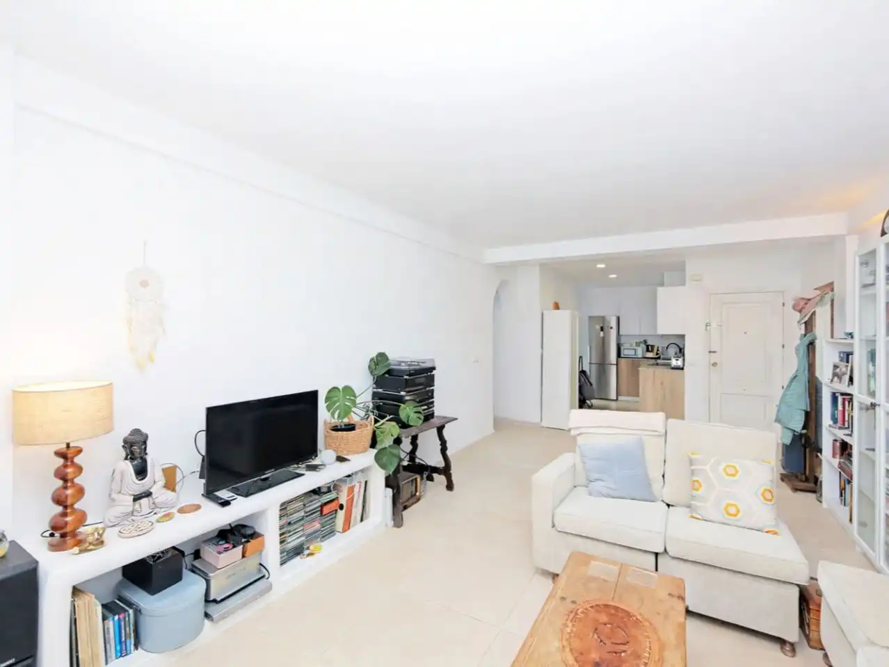 Sala d'estar de Pis en venda en Dénia amb Aire condicionat i Terrassa