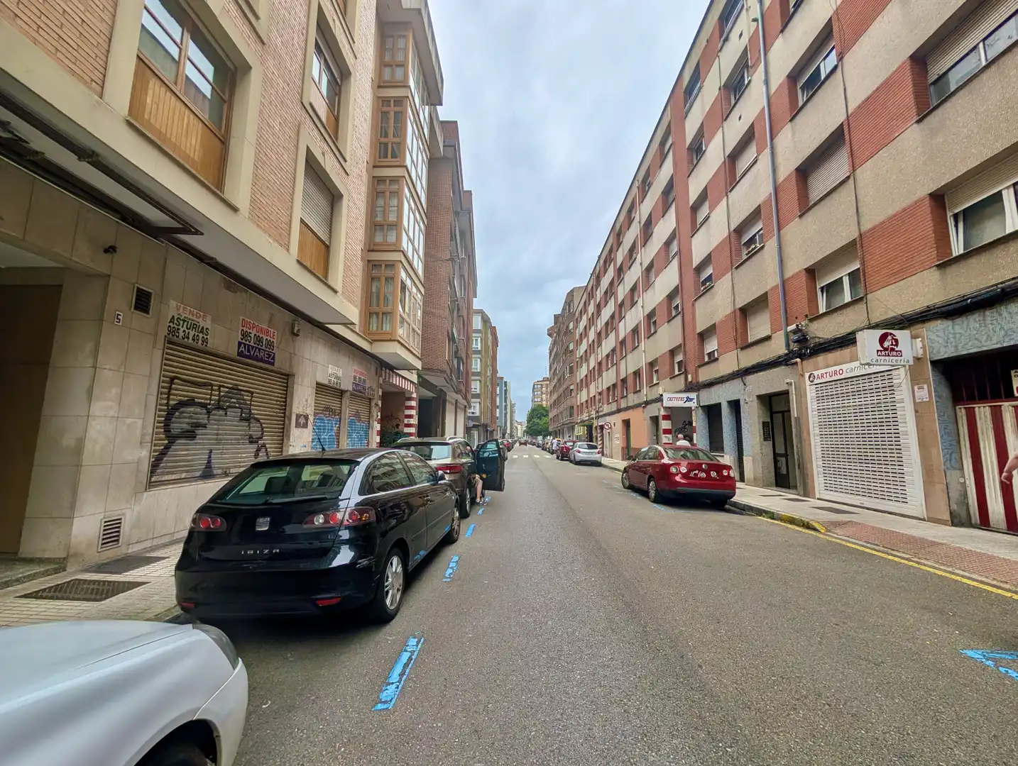 Vista exterior de Pis de lloguer en Gijón  amb Calefacció
