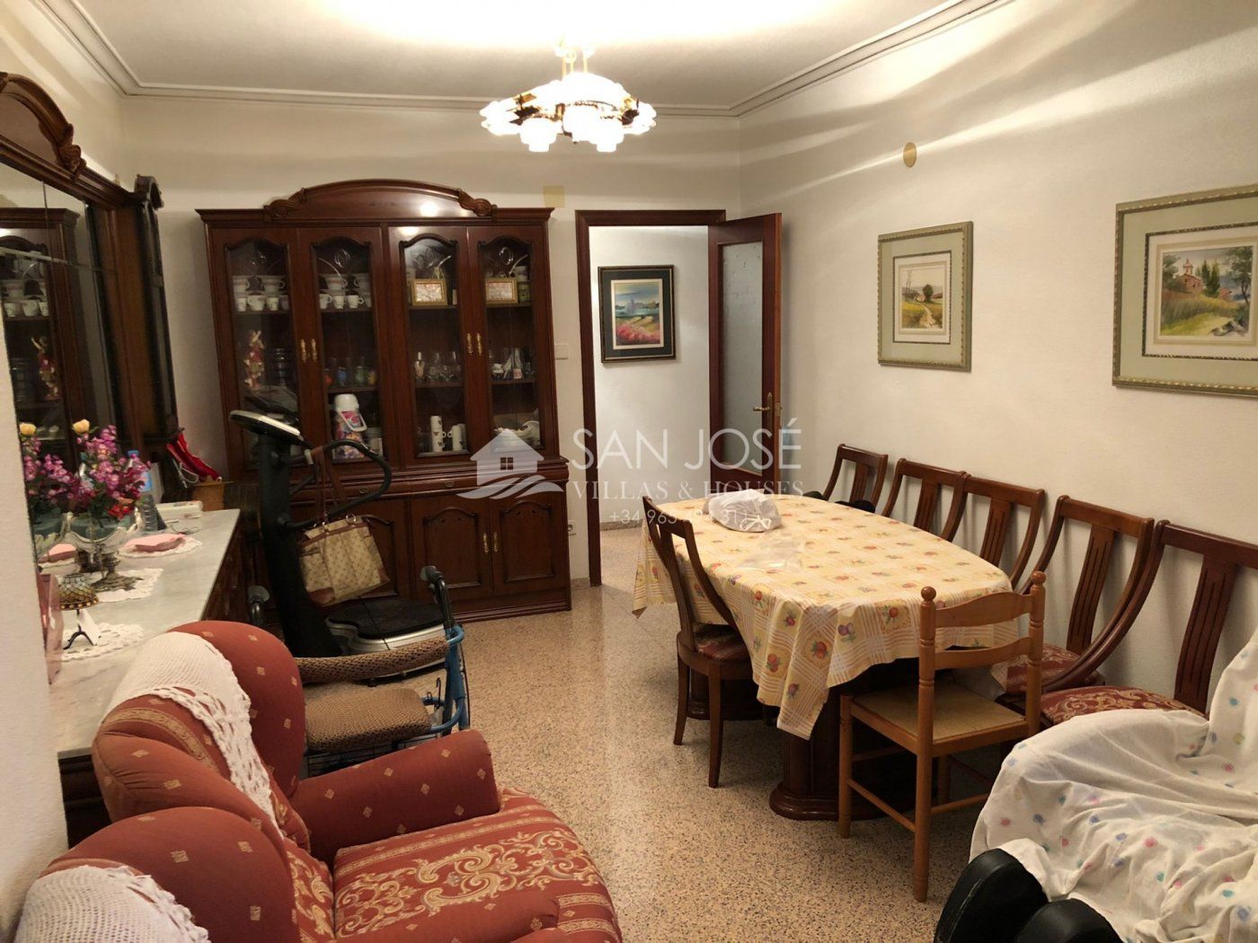Dining room of Flat for sale in Crevillent  with Balcony
